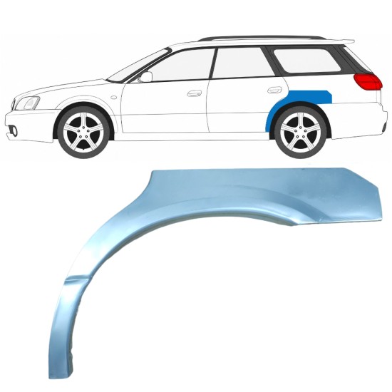 Bagskærm reparationspanel til Subaru Legacy 1998-2004 / Venstre / COMBI / SEDAN 5603