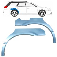 Bagskærm reparationspanel til Subaru Legacy 1998-2004 / Venstre+Højre / COMBI / SEDAN / Sæt 9189