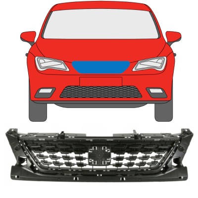 Grill til Seat Leon 2017-2020 16211