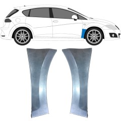 Skærmkant reparationsplade til Seat Leon 2005-2012 / Venstre+Højre / Sæt 9606