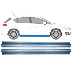 Dørpanel reparationsplade til Seat Leon 2005-2012 / Venstre+Højre / Sæt 11371