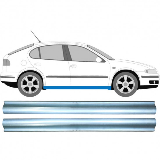 Dørpanel reparationsplade til Seat Toledo Leon 1999-2006 / Venstre = Højre (symmetrisk) / Sæt 10409