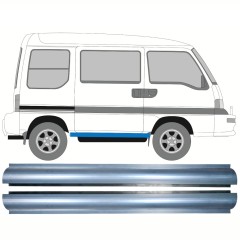 Dørpanel reparationsplade til Subaru Libero 1983-1998 / Venstre+Højre / Sæt 11093