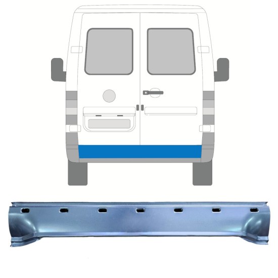 Bageste reparationspanel til Volkswagen LT 1996-2005 16600