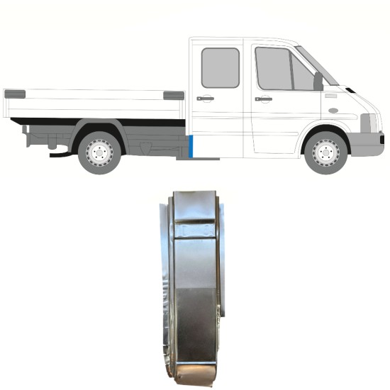 Reparationspanel til bageste hjørne til Volkswagen LT 1996-2005 / Højre 16594