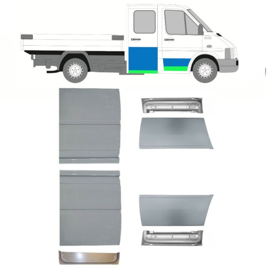 Reparationspanel til dør til Volkswagen LT 1996-2005 16559