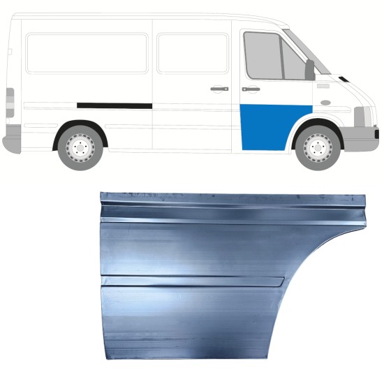 Reparationsplade dør foran til Volkswagen LT 1996-2005 / Højre 16551