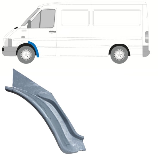 Indre reparationspanel til forskærm til Volkswagen LT 1996-2005 / Venstre 16603