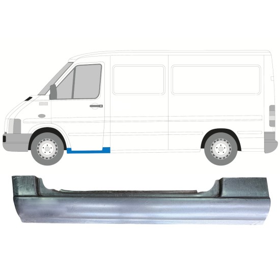 Reparationsdel til forreste dørtrin til Volkswagen LT 1996-2005 / Venstre 16550
