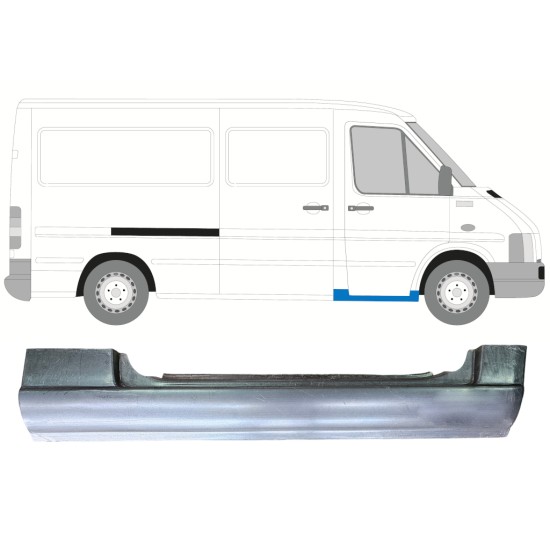 Reparationsdel til forreste dørtrin til Volkswagen LT 1996-2005 / Højre 16549