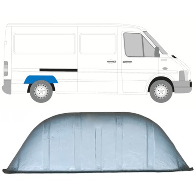 Bag hjulkasse indvendig reparationsplade til Volkswagen LT 1996-2005 / Venstre = Højre (symmetrisk) 13666