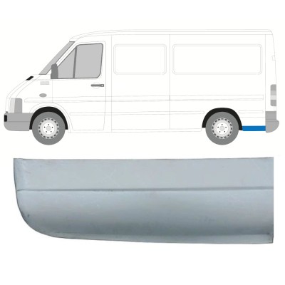 Nederste del af reparationsplade til bagskærm til Volkswagen LT 1996-2005 / Venstre 13837