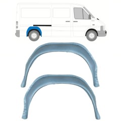 Bag hjulkasse indvendig reparationsplade til Volkswagen LT 1996-2005 / Venstre = Højre (symmetrisk) / Sæt 14177