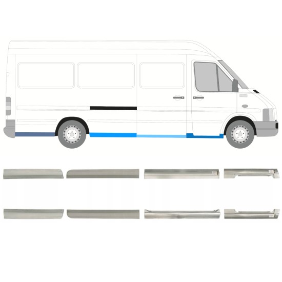 Reparationspanel sæt til Volkswagen LT 1996-2005 / Venstre+Højre / 14389