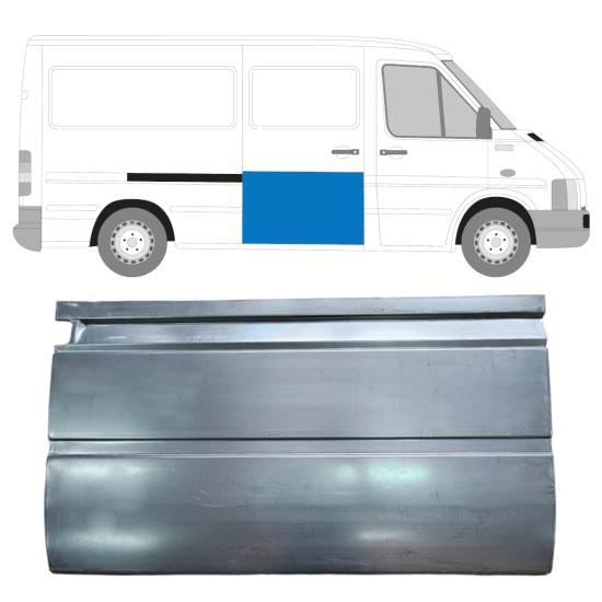 Reparationspanel til skydedør udvendig til Volkswagen LT 1996-2005 / Højre 16596