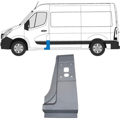 Reparationsplade til stolpe til Opel Movano 2010-2021 / Venstre 16919