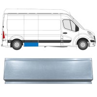 Reparationsplade til forreste del af bagskærm til Renault Master 2010-2024 / Venstre = Højre (symmetrisk) 17293