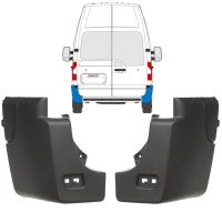 Hjørne af bageste stødfanger til Renault Master 2010-2024 / Venstre+Højre / Sæt 17238
