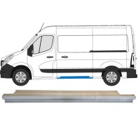 Reparationspanel til skydedør til Renault Master 2010- / Venstre 14915
