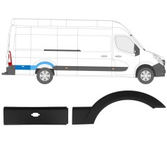 Sideliste til Opel Movano 2010-2021 / Højre / Sæt 13282