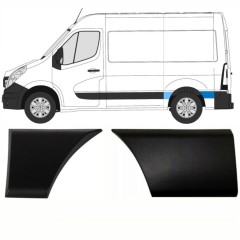 Sæt af sidelister til Renault Master 2010- / Venstre / 8712