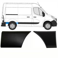 Sæt af sidelister til Renault Master 2010- / Højre / 8711