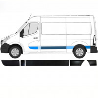 Sæt af sidelister til Renault Master Opel Movano Nv 400 2010- / Venstre /  8580