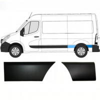 Sæt af sidelister til Renault Master Opel Movano Nv 400 2010- / Venstre /  8578