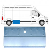 Sideplade til Renault Master 2010- / Venstre = Højre (symmetrisk) 12841