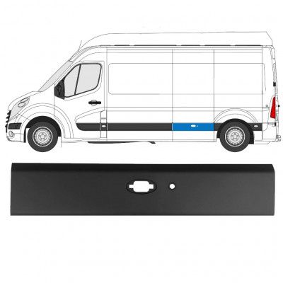 Sideliste med PDC til Renault Master 2010- / LWB / Venstre 10911