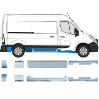 Reparationspanel sæt til Renault Master 2010- / Venstre+Højre / 14926