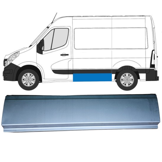 Sideplade til Renault Master 2010- / Venstre 14918