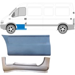 Reparationsdel til forreste dørtrin til Opel Movano 1998-2010 / Venstre 15327