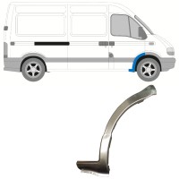 Forreste hjulkasse til Renault Master 1998-2010 / Højre 15354
