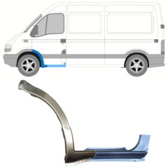 Reparationsplade til dørpanel og forskærm til Opel Movano 1998-2010 / Venstre 15371