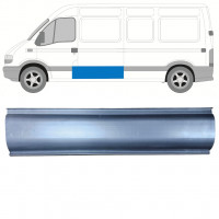 Sideplade udvendig + ydre til Renault Master 1998-2010  / Venstre 11137