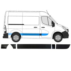 Sæt af sidelister til Opel Movano 2010-2021 / Højre / 14172