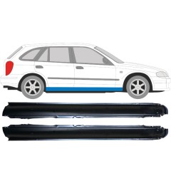 Dørpanel til Mazda 323F BJ 1998-2004 / Venstre+Højre / Sæt 9172