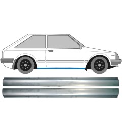 Dørpanel reparationsplade til Mazda 323 BD 1980-1993 / Venstre+Højre / Sæt 11331