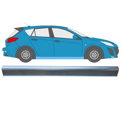 Dørpanel reparationsplade til Mazda 3 2009-2013 / Venstre = Højre (symmetrisk) 15012