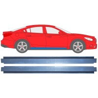 Dørpanel reparationsplade indvendig til Mazda 6 2012-2024 / Venstre+Højre / Sæt 16981