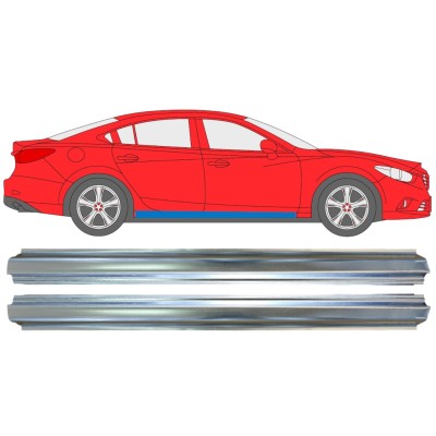 Dørpanel reparationsplade til Mazda 6 2012-2024 / Venstre+Højre / Sæt 16348