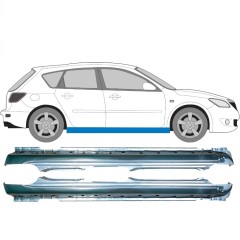 Dørpanel til Mazda 3 2003-2009 / Venstre+Højre / Sæt 10554