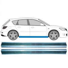 Dørpanel reparationsplade til Mazda 3 2003-2009 / Venstre+Højre / Sæt 11357