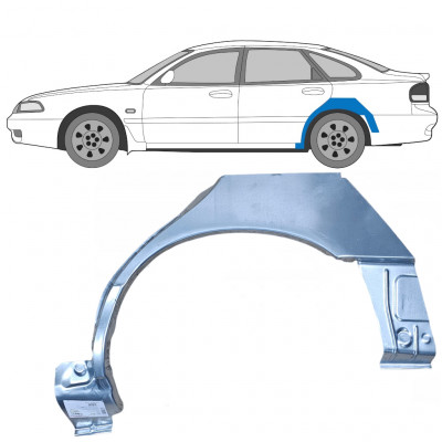 Bagskærm reparationspanel til Mazda 626 1992-1997 / Venstre 9012