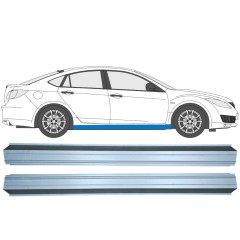 Dørpanel reparationsplade til Mazda 6 GG GY 2002-2007 / Venstre = Højre (symmetrisk) / Sæt 10495