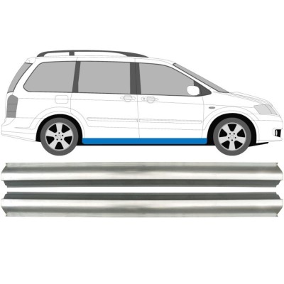 Dørpanel reparationsplade til Mazda MPV 1999-2006 / Venstre = Højre (symmetrisk) / Sæt 10437