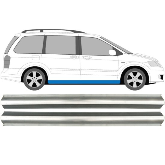 Dørpanel reparationsplade til Mazda MPV 1999-2006 / Venstre = Højre (symmetrisk) / Sæt 10437
