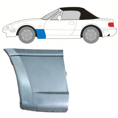 Skærmkant reparationsplade til Mazda MX-5 1989-1998 / Venstre 8067