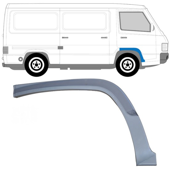 Forreste hjulkasse til Mercedes MB 100 1988-1996 / Højre 16859